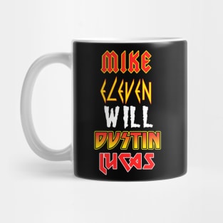 Stranger Things Band Mug